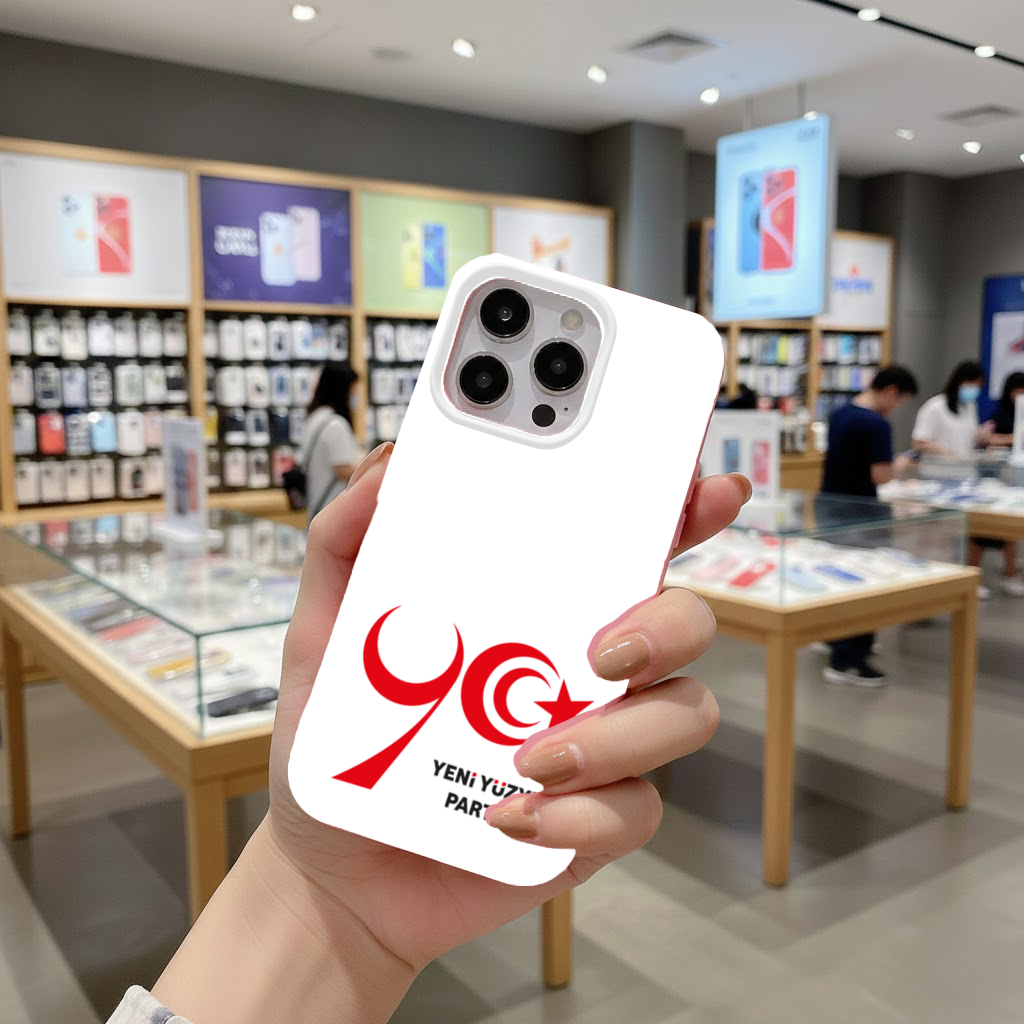 The Yeni Yüzyıl Party Logo on a White Background iPhone 16 Pro Case