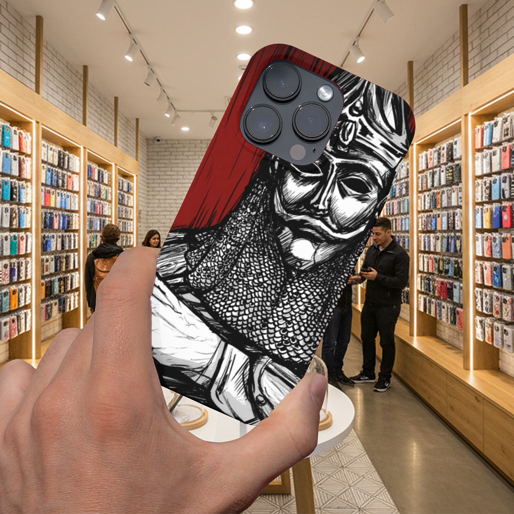Kipchak Mask Phone Case iPhone 16 Pro Case