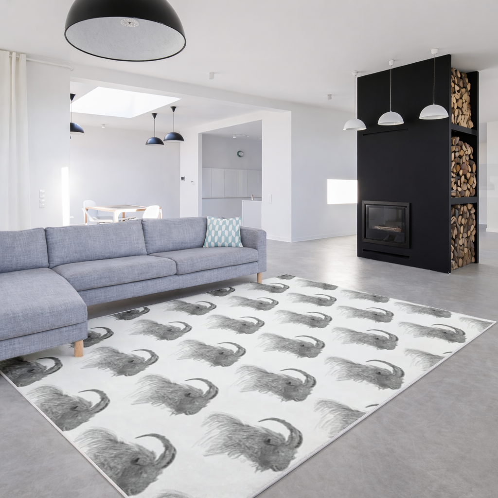 Goat Living room carpet
