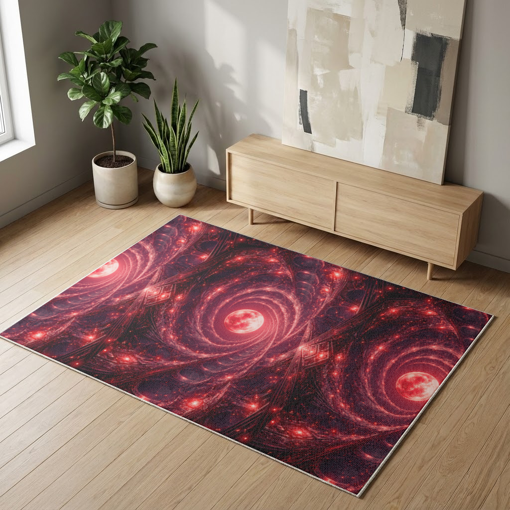 Itachi Uchiha Master of Eternal Tsukuyomi Time Living room carpet