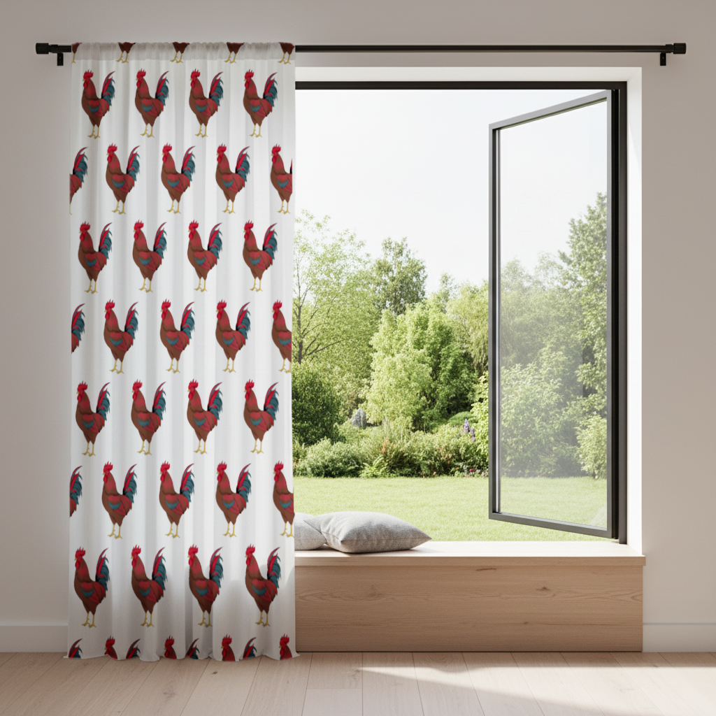 Wilson Lo Siento Retro Graphic Art Drapes