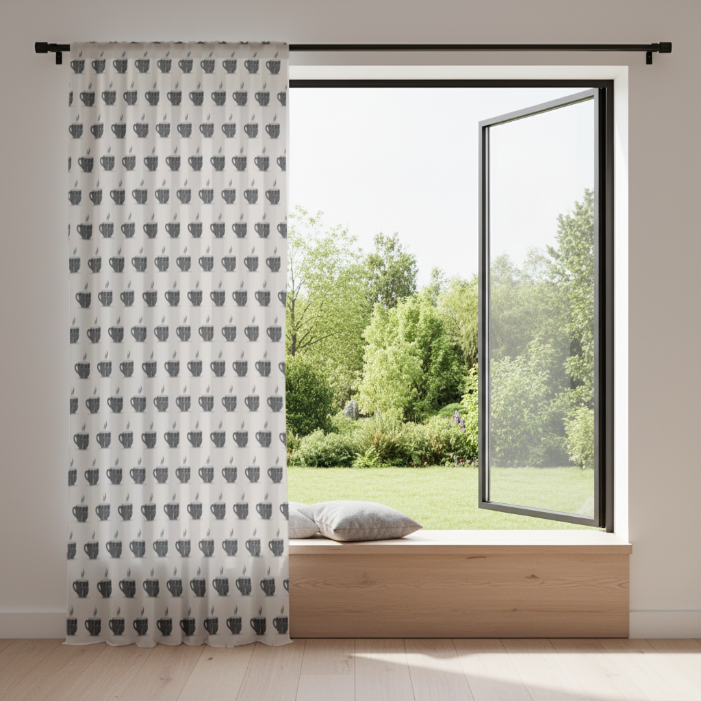 coffee cup Drapes
