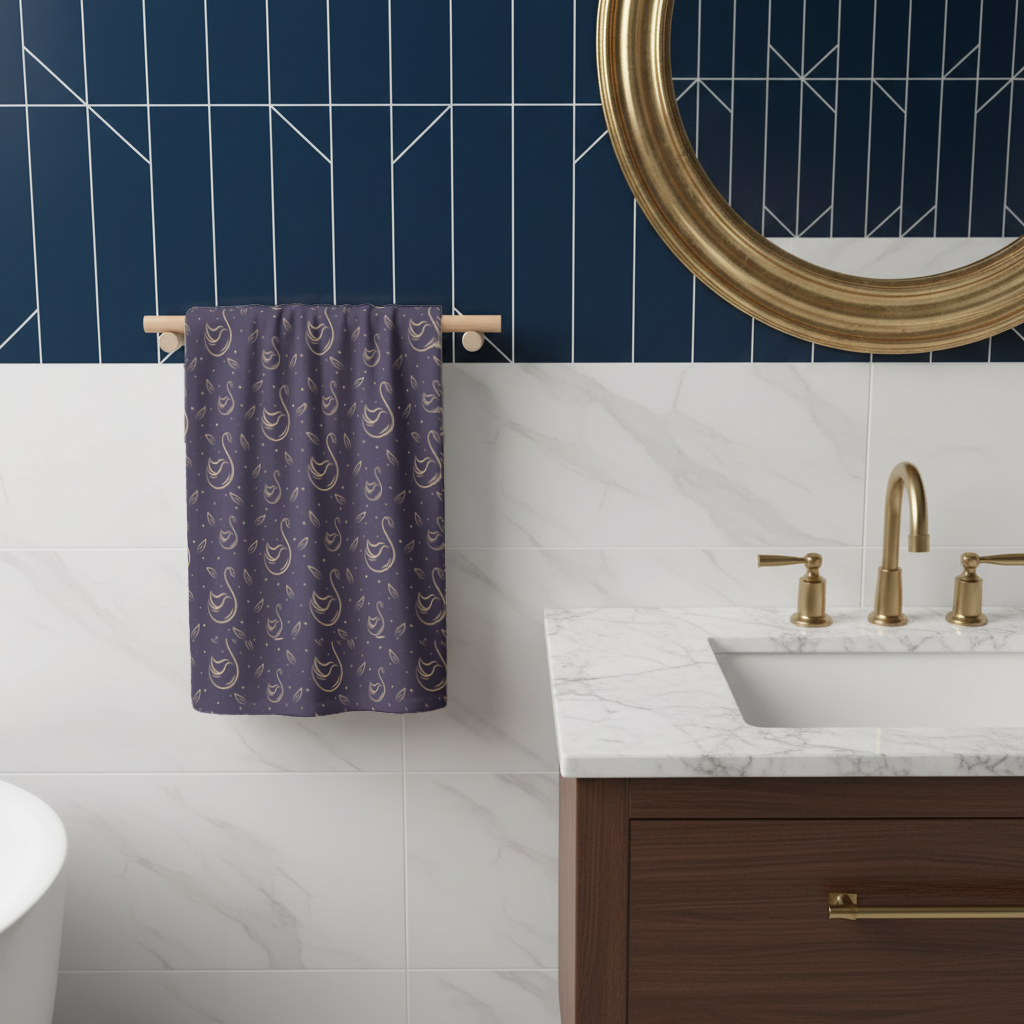 kuğu pattern deseni El Havlusu