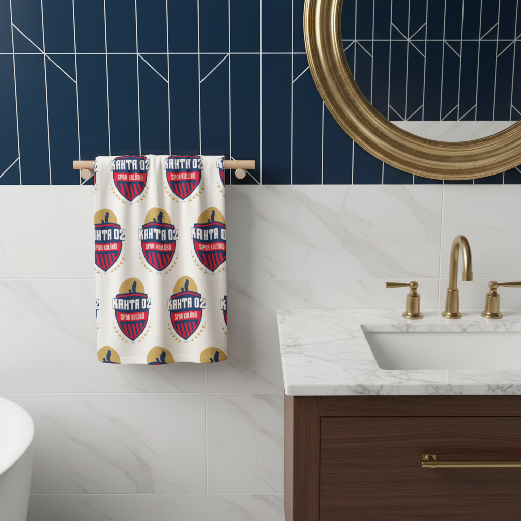 Kahta 02 Spor Kulübü Grid Hand Towel