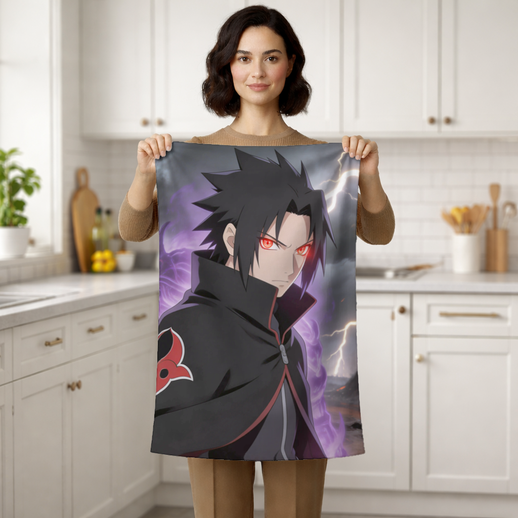 Sasuke Eternal Mangekyo Power Rise Hand Towel