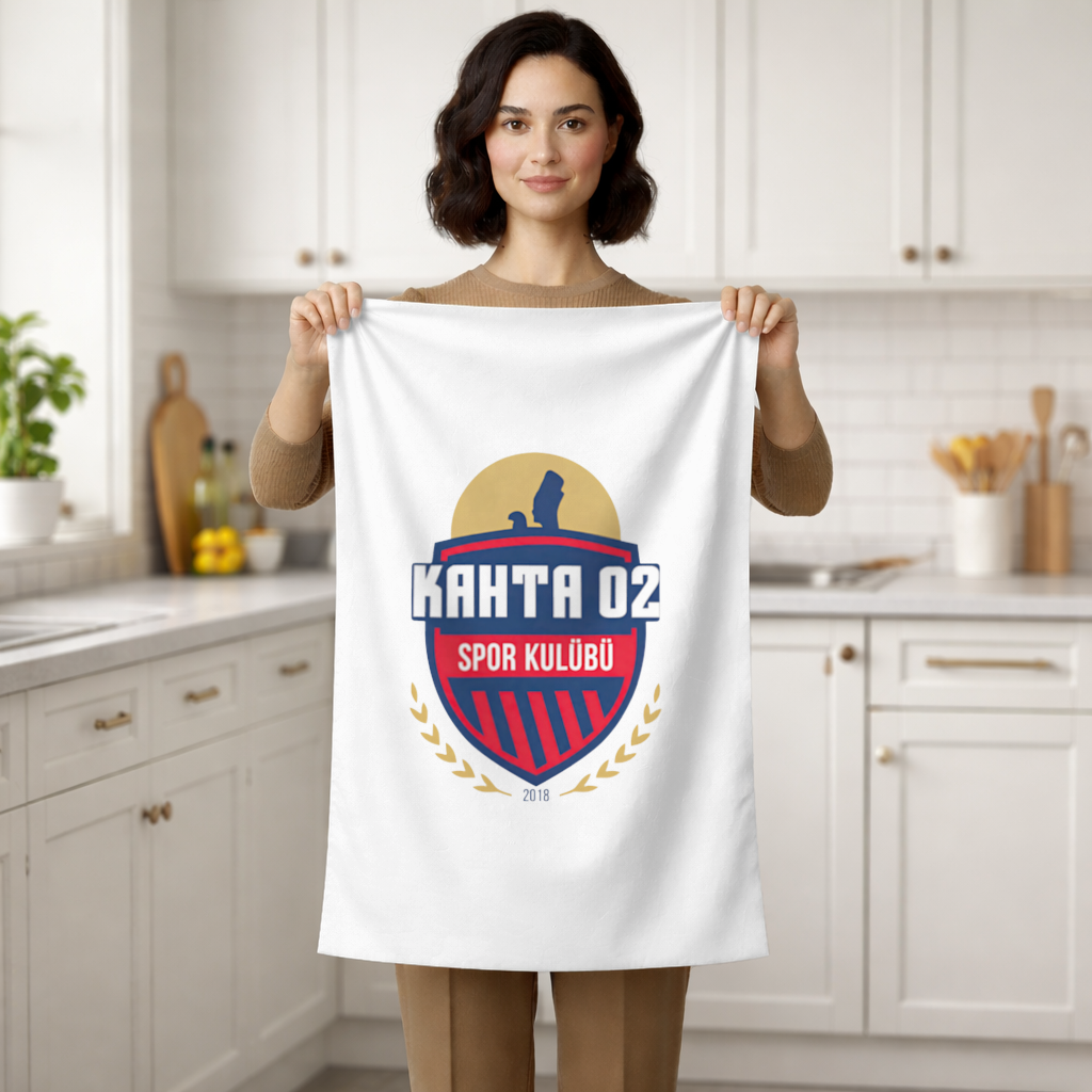 Kahta 02 Spor Kulübü Crest Hand Towel