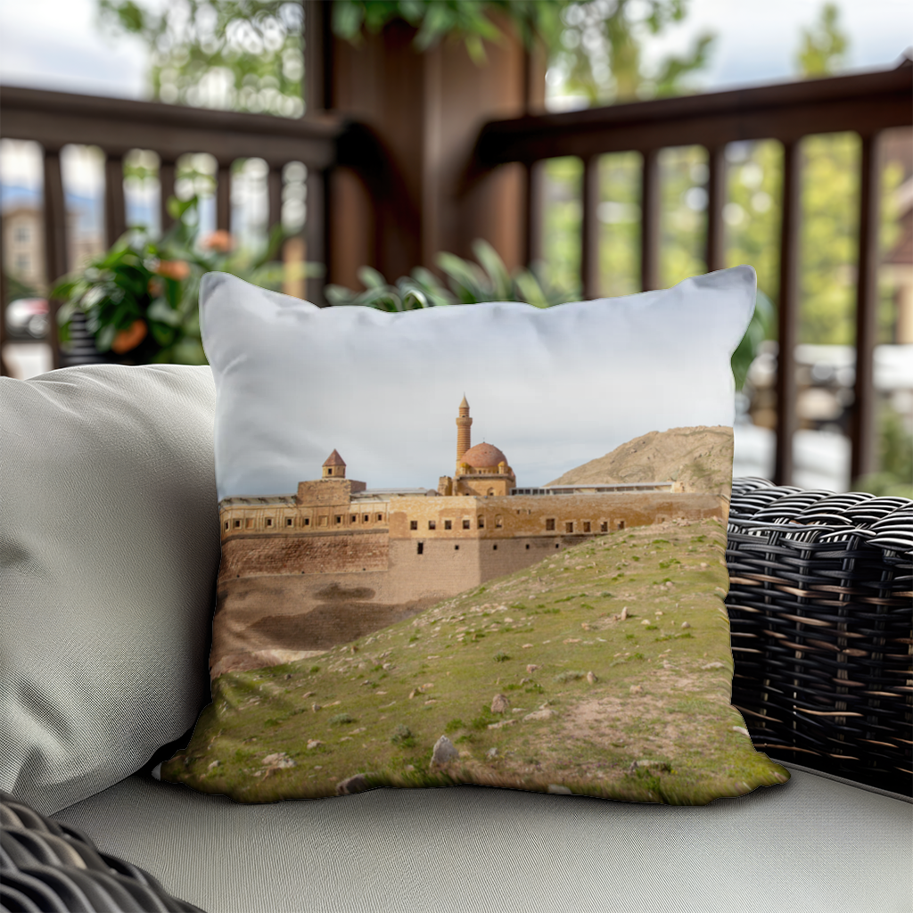 Ishak Pasha Palace Ottoman Heritage of Eastern Anatolia Decorative pillow cover