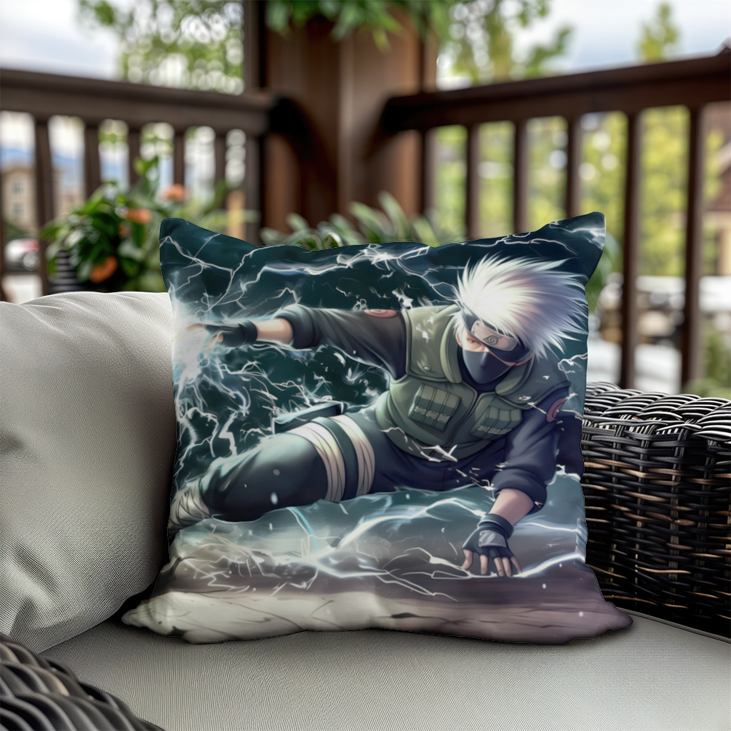 Kakashi Hatake The Roar of the Lightning Blade Decorative pillow cover
