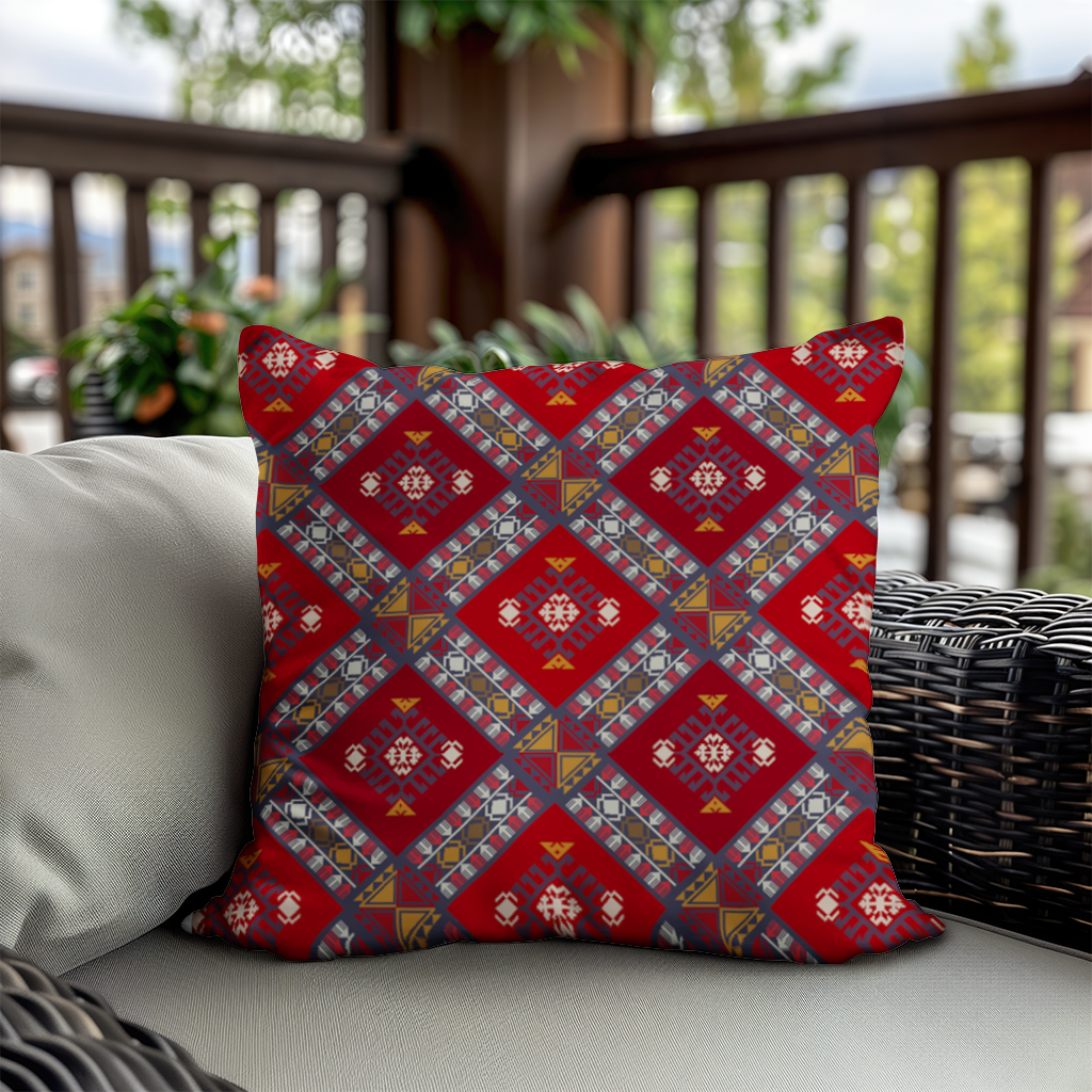 Traditional Kilim Pattern Motif Decorative pillow cover