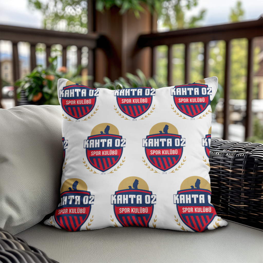 Kahta 02 Spor Kulübü Grid Decorative pillow cover