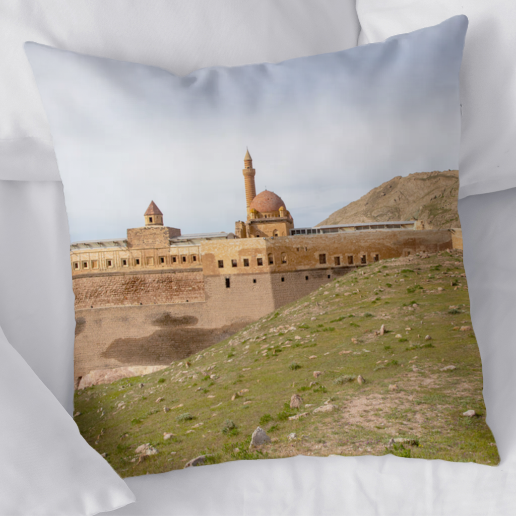Ishak Pasha Palace Ottoman Heritage of Eastern Anatolia Decorative pillow cover