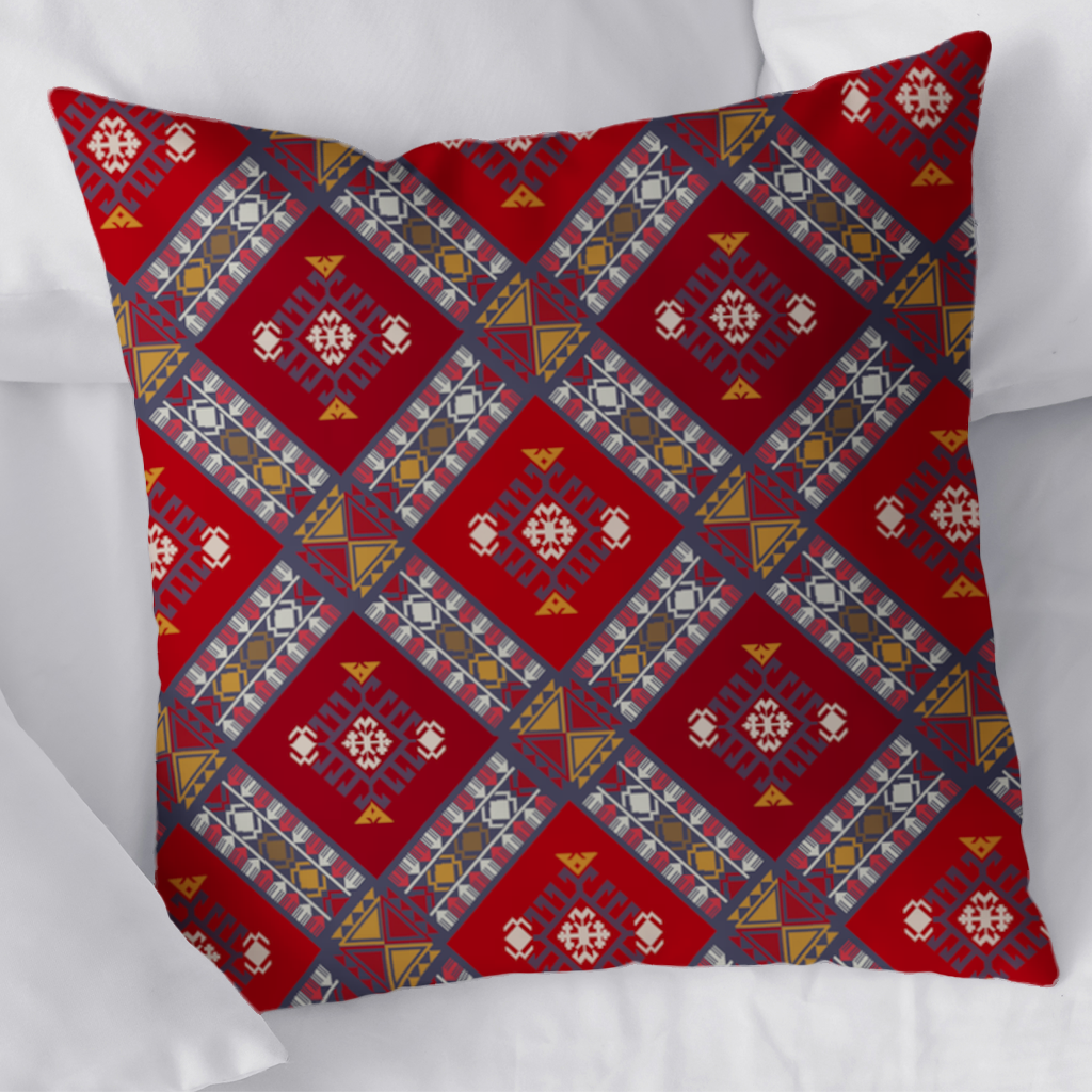 Traditional Kilim Pattern Motif Decorative pillow cover