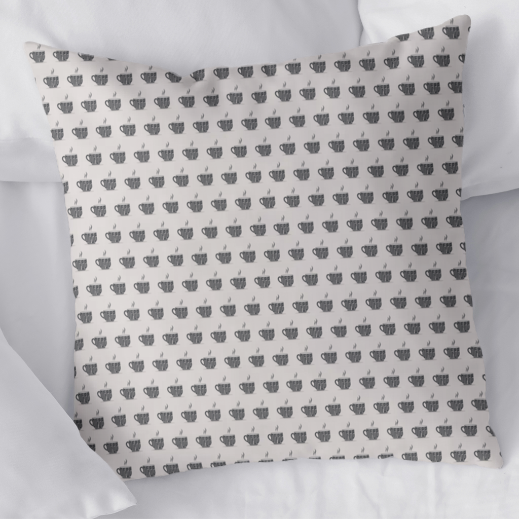 coffee cup Decorative pillow cover