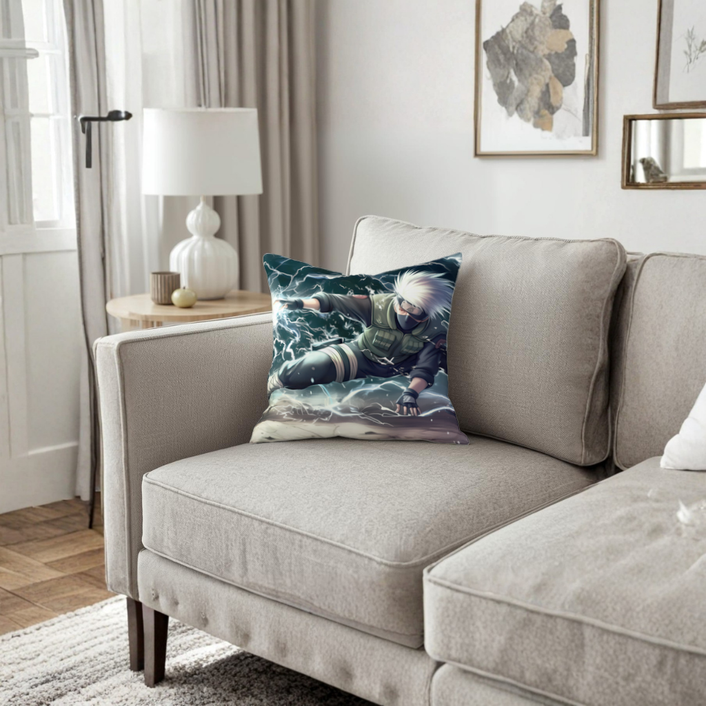 Kakashi Hatake The Roar of the Lightning Blade Decorative pillow cover