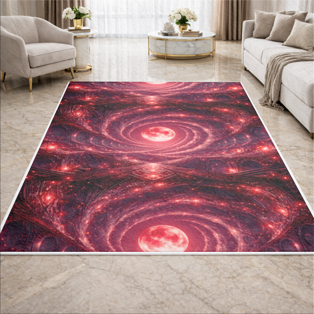 Itachi Uchiha Master of Eternal Tsukuyomi Time Living room carpet