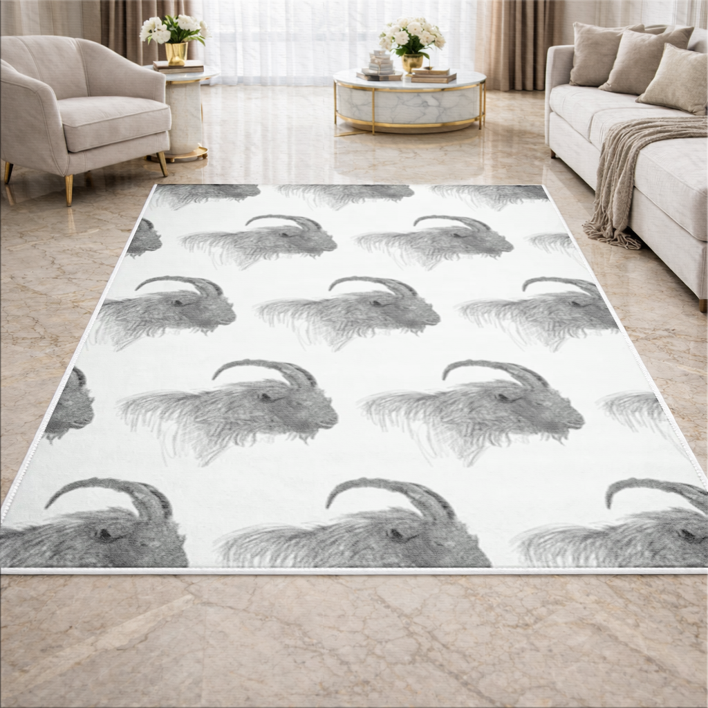 Goat Living room carpet