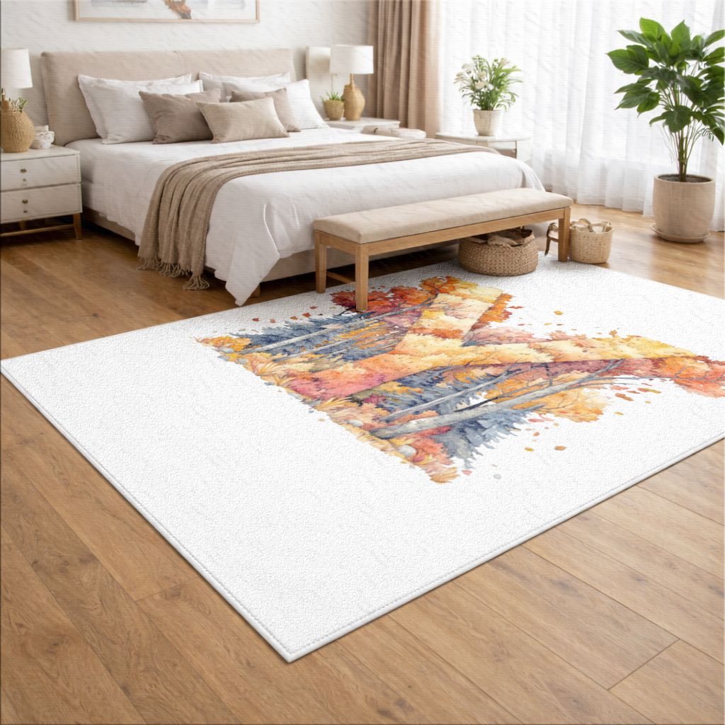 Autumn Forest Letter Y Living room carpet