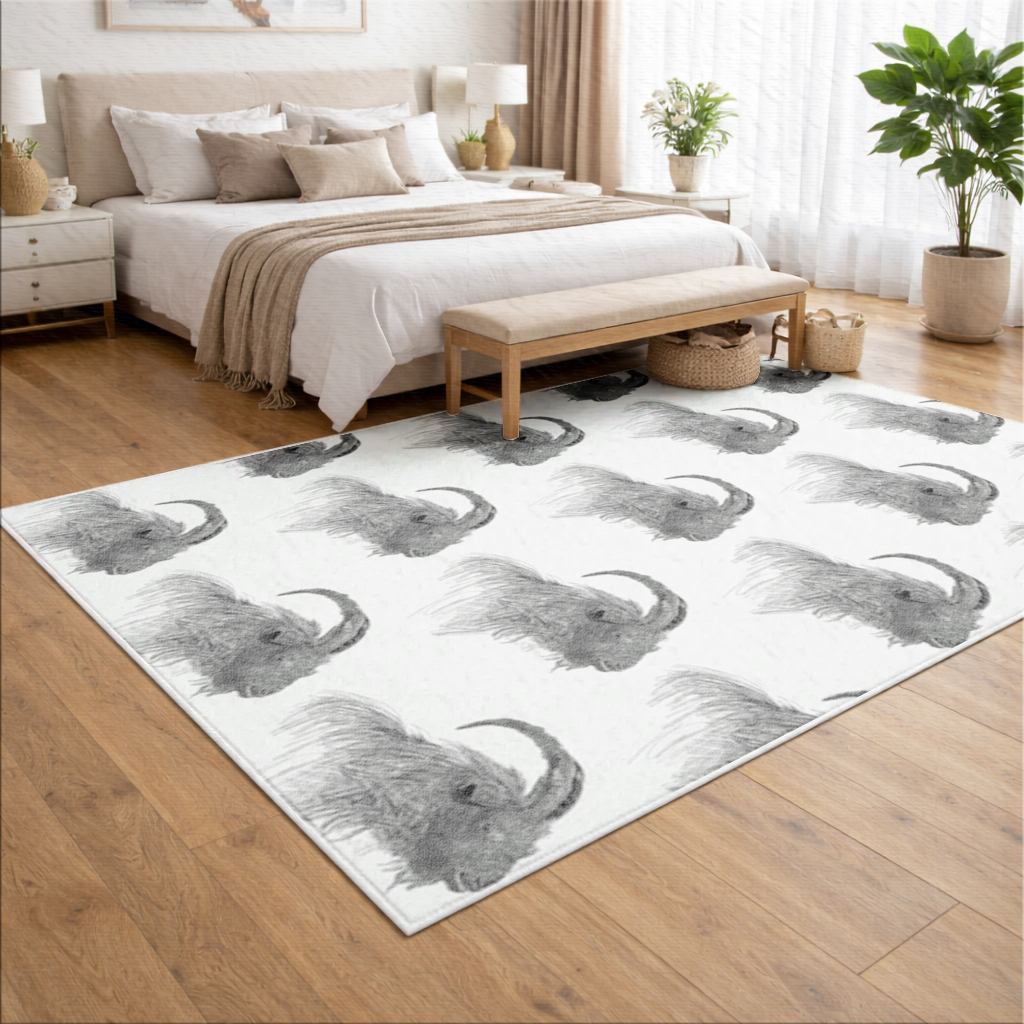 Goat Living room carpet
