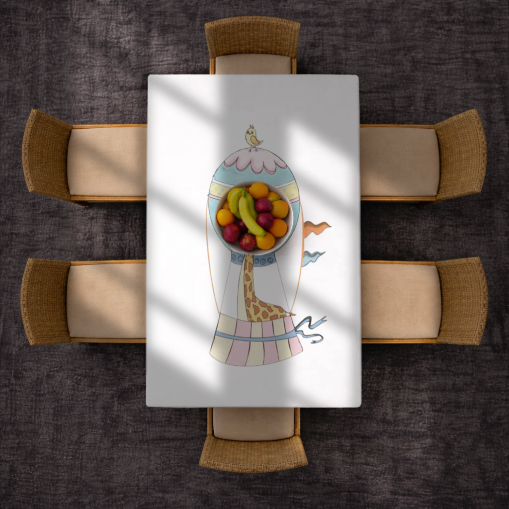 Özgür Zürafa Rectangular Tablecloth