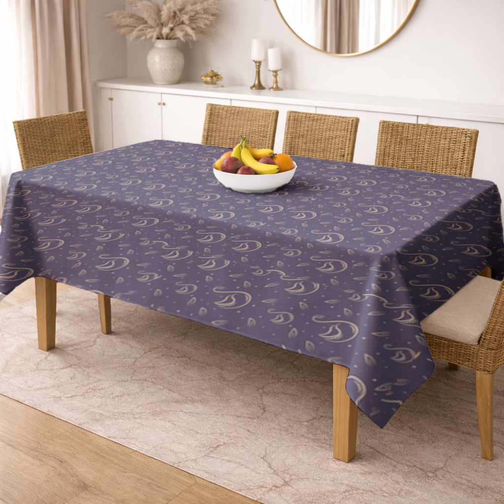 kuğu pattern deseni Rectangular Tablecloth