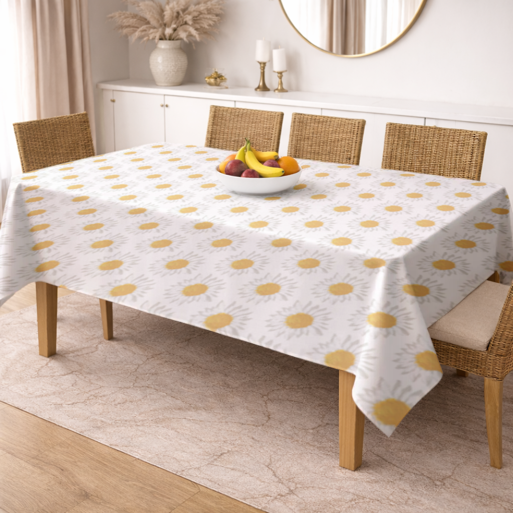 daisy Rectangular Tablecloth