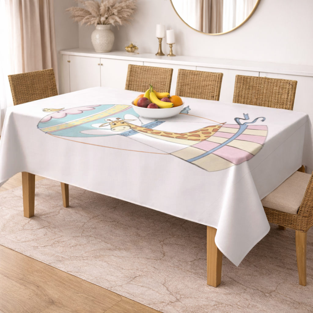 Özgür Zürafa Rectangular Tablecloth