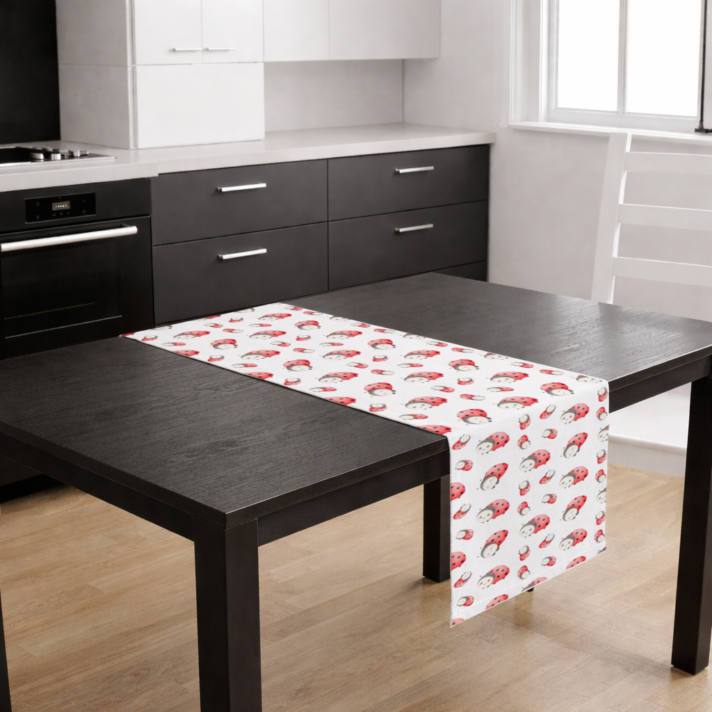 Cute Kawaii Ladybug Pattern Runner