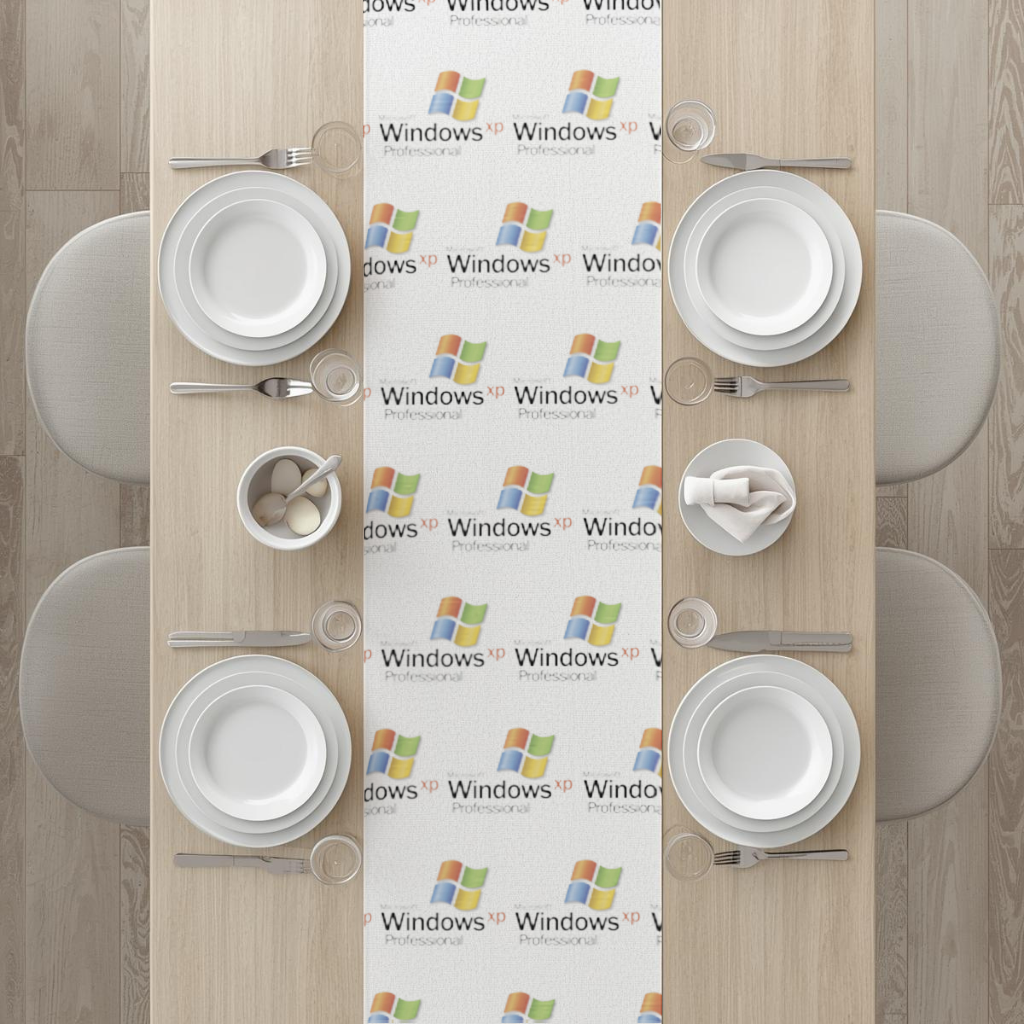 Digital Nostalgia Windows XP Iconic Logo Runner