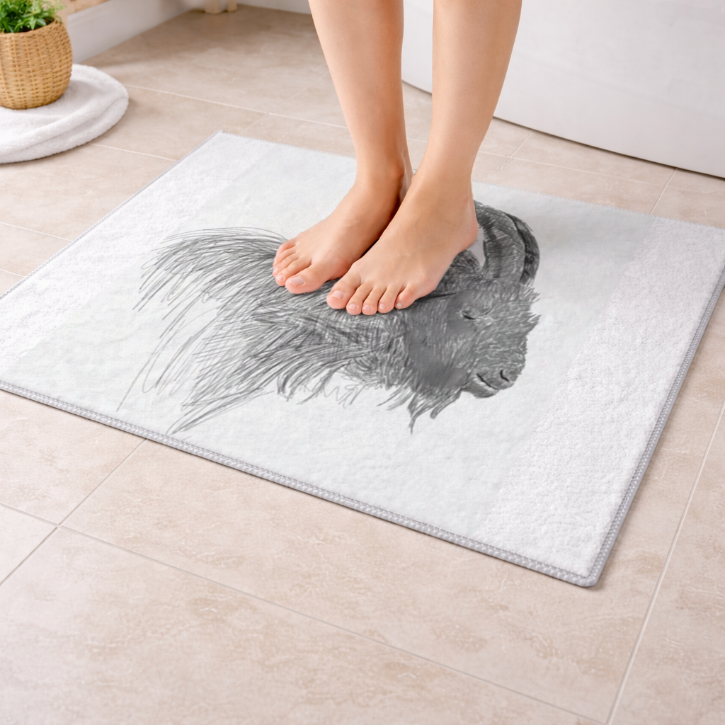 Goat Bath Mat