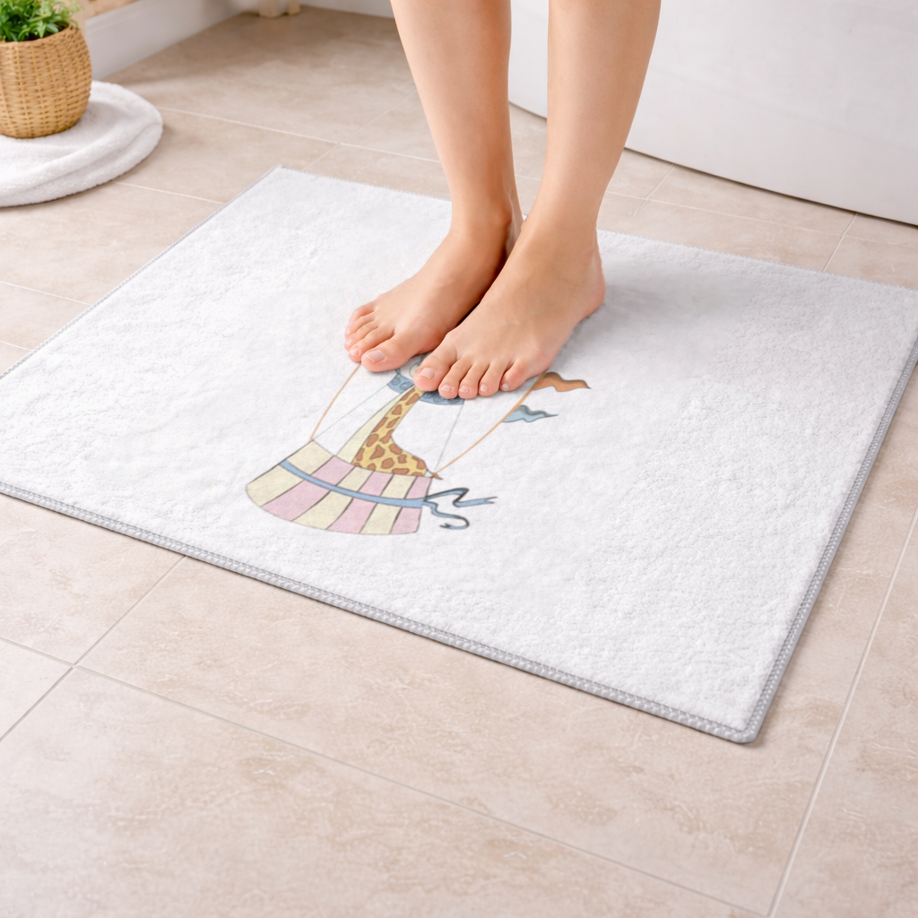 Özgür Zürafa Bath Mat