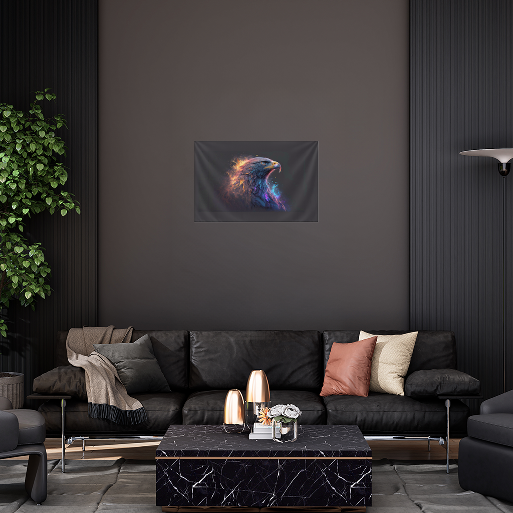 Eagle image A symbol of strength and freedom. Wall Tapestry