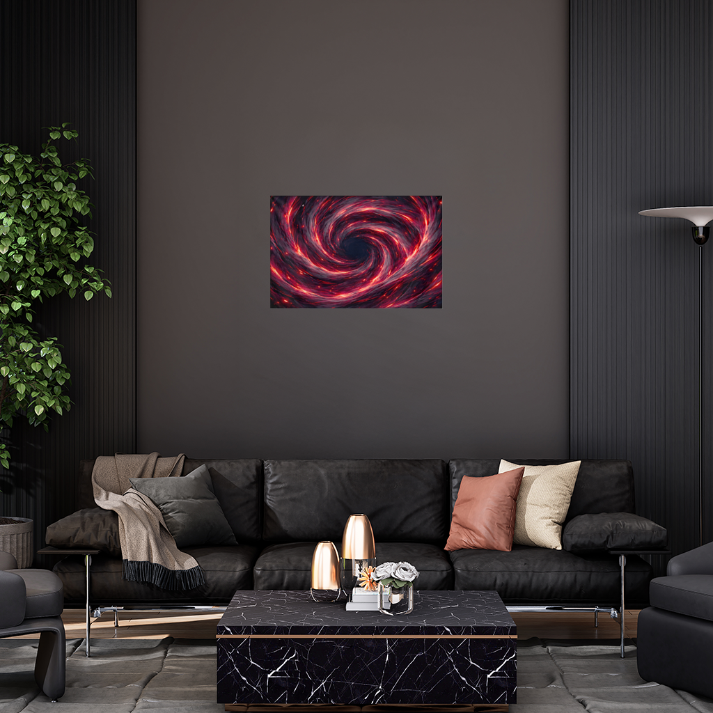 Uchiha Brothers Eternal Black Flames of Amaterasu Wall Tapestry
