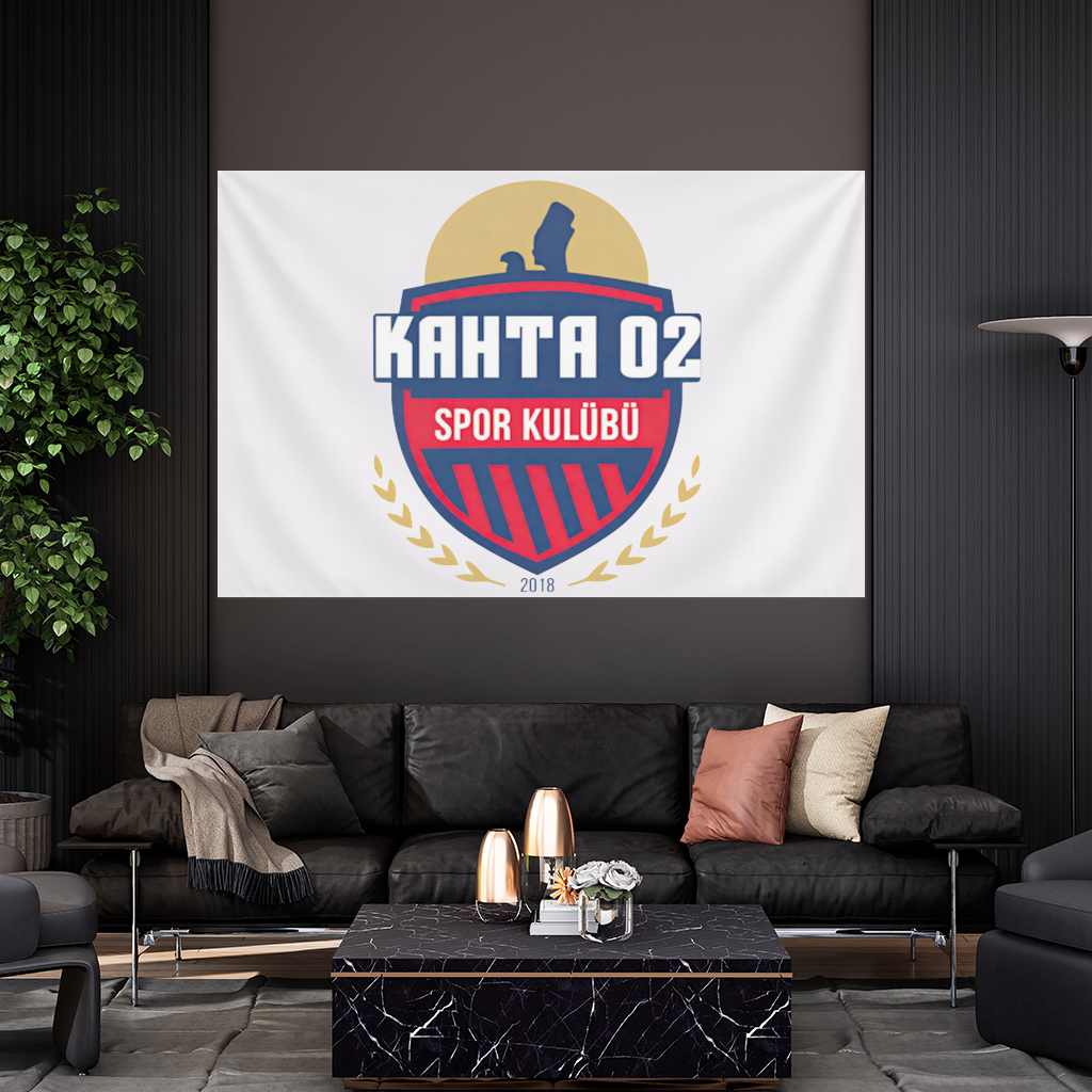 Kahta 02 Spor Kulübü Arması Duvar Örtüsü