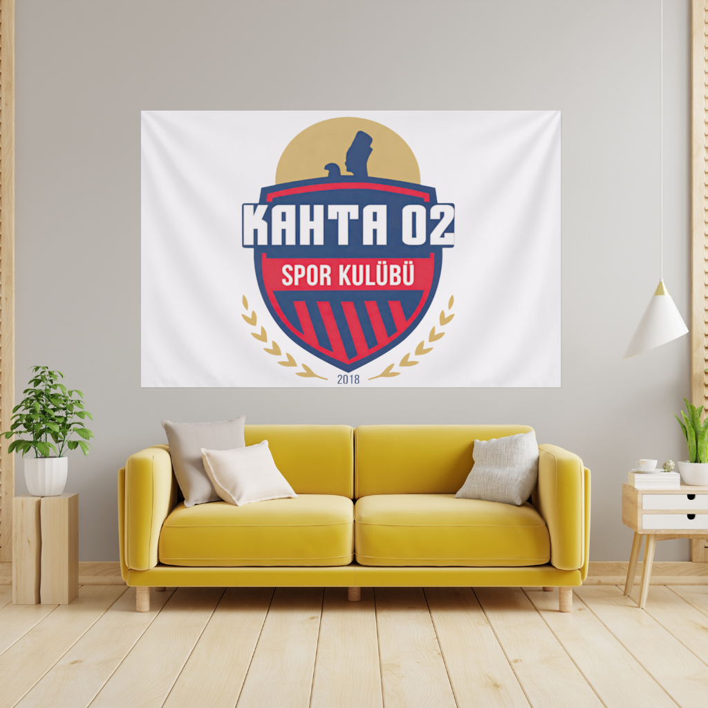 Kahta 02 Spor Kulübü Arması Duvar Örtüsü