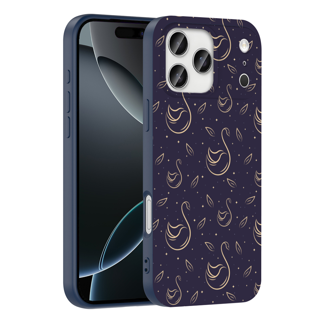 kuğu pattern deseni iPhone 17 Pro Max Case