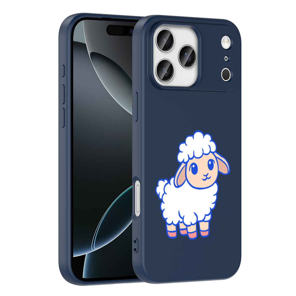 Cute Kawaii Lamb iPhone 17 Pro Max Case