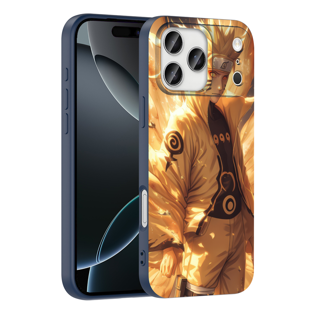 Naruto Uzumaki Kurama Chakra Mode Awakening iPhone 17 Pro Max Case