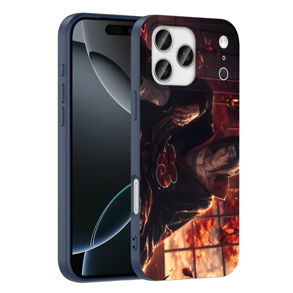Itachi Uchiha The Crimson Sunset of Sacrifice iPhone 17 Pro Max Case