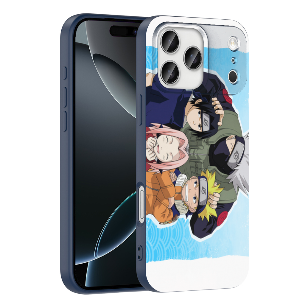 Naruto Takım 7 Konoha'nın Mirası iPhone 17 Pro Max Kılıfı