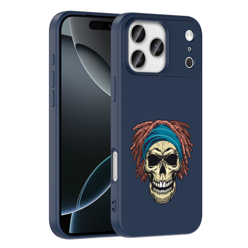 Bandana Dreadlock Skull iPhone 17 Pro Max Case