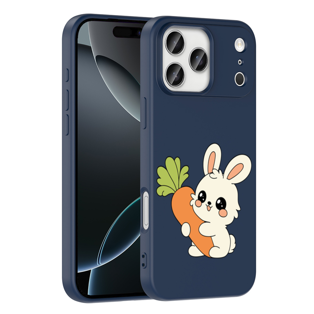 Kawaii Bunny with Carrot iPhone 17 Pro Max Case