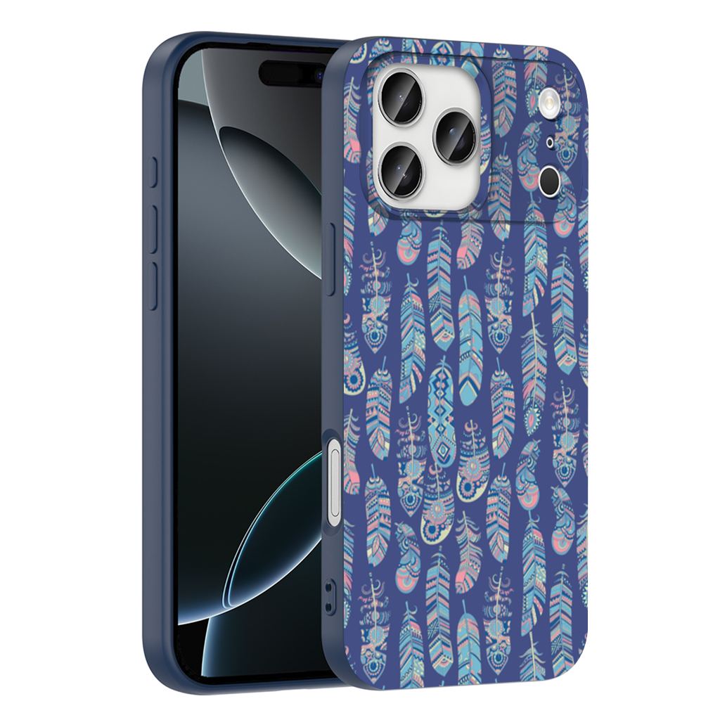 Boho Tribal Feather iPhone 17 Pro Max Case