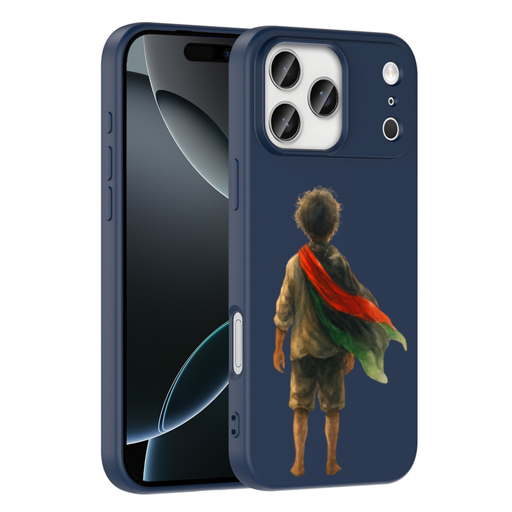 Palestinian Boy Back to the World iPhone 17 Pro Max Case