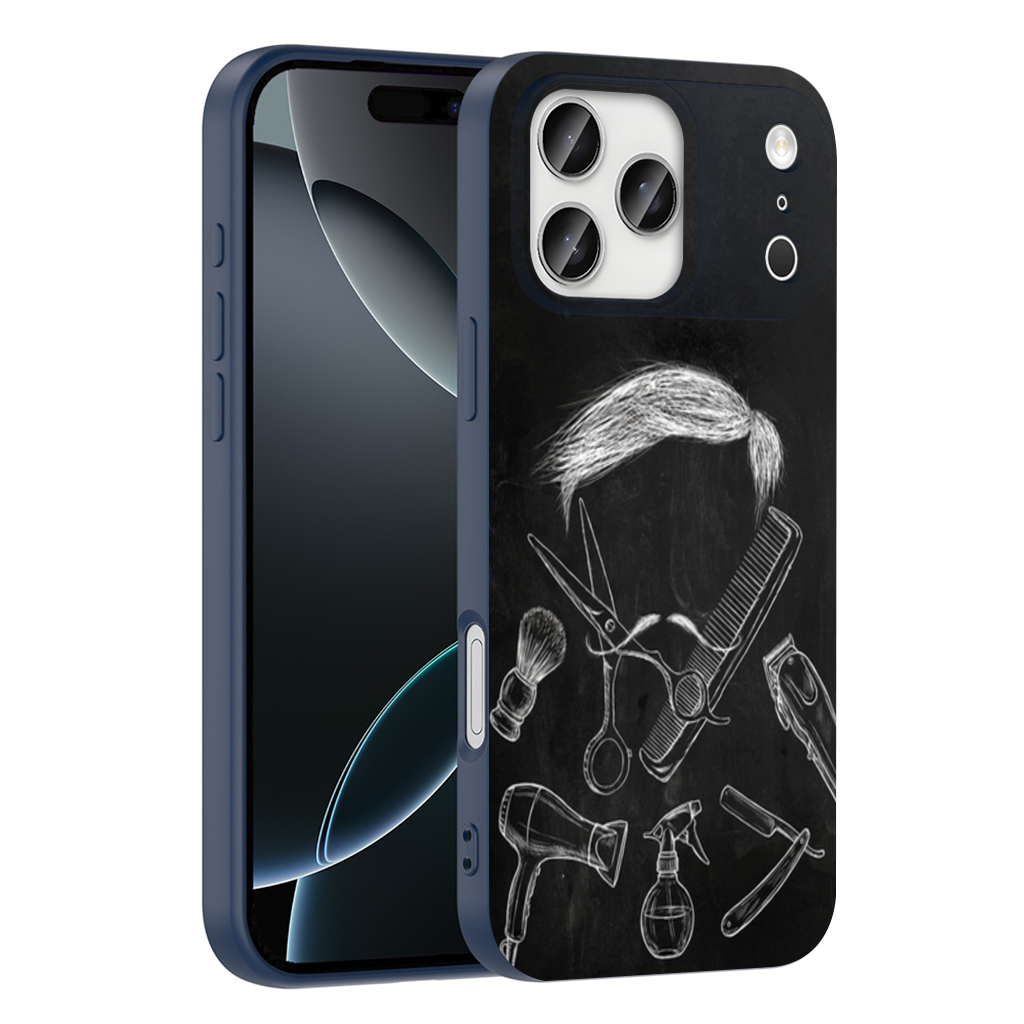 Vintage Barber Shop Tools iPhone 17 Pro Max Case