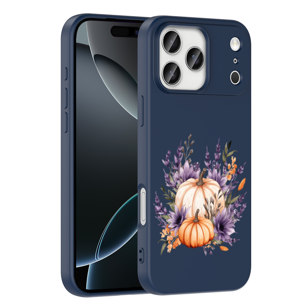 Lavender and Pumpkin Autumn Bouquet iPhone 17 Pro Max Case