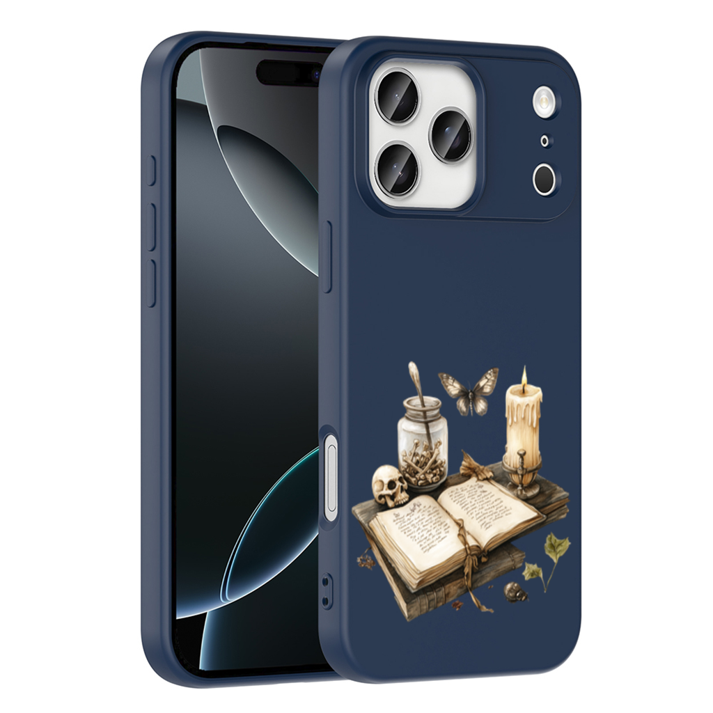 Karanlık Akademi Büyü Kitabı iPhone 17 Pro Max Kılıfı