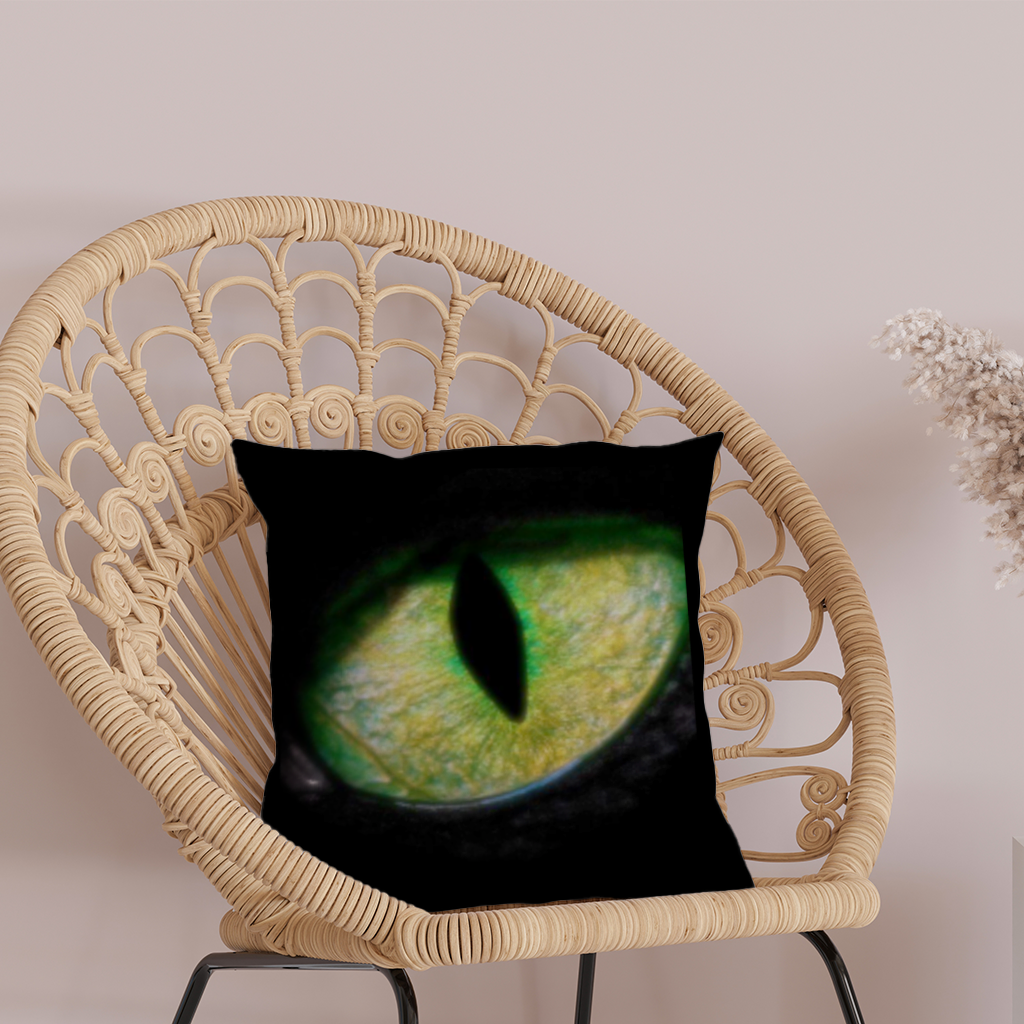 Panter gözü. Dekoratif Kırlent Kılıfı