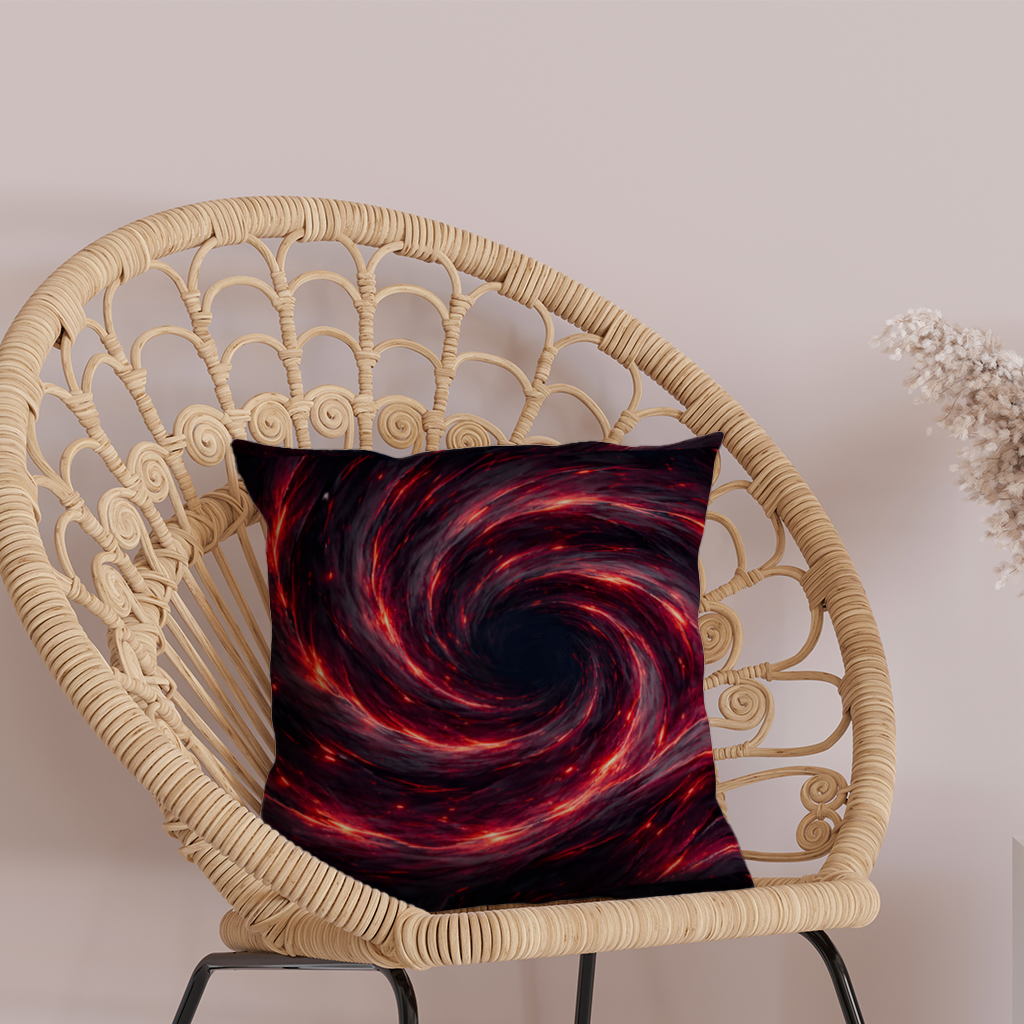 Uchiha Brothers Eternal Black Flames of Amaterasu Decorative pillow cover