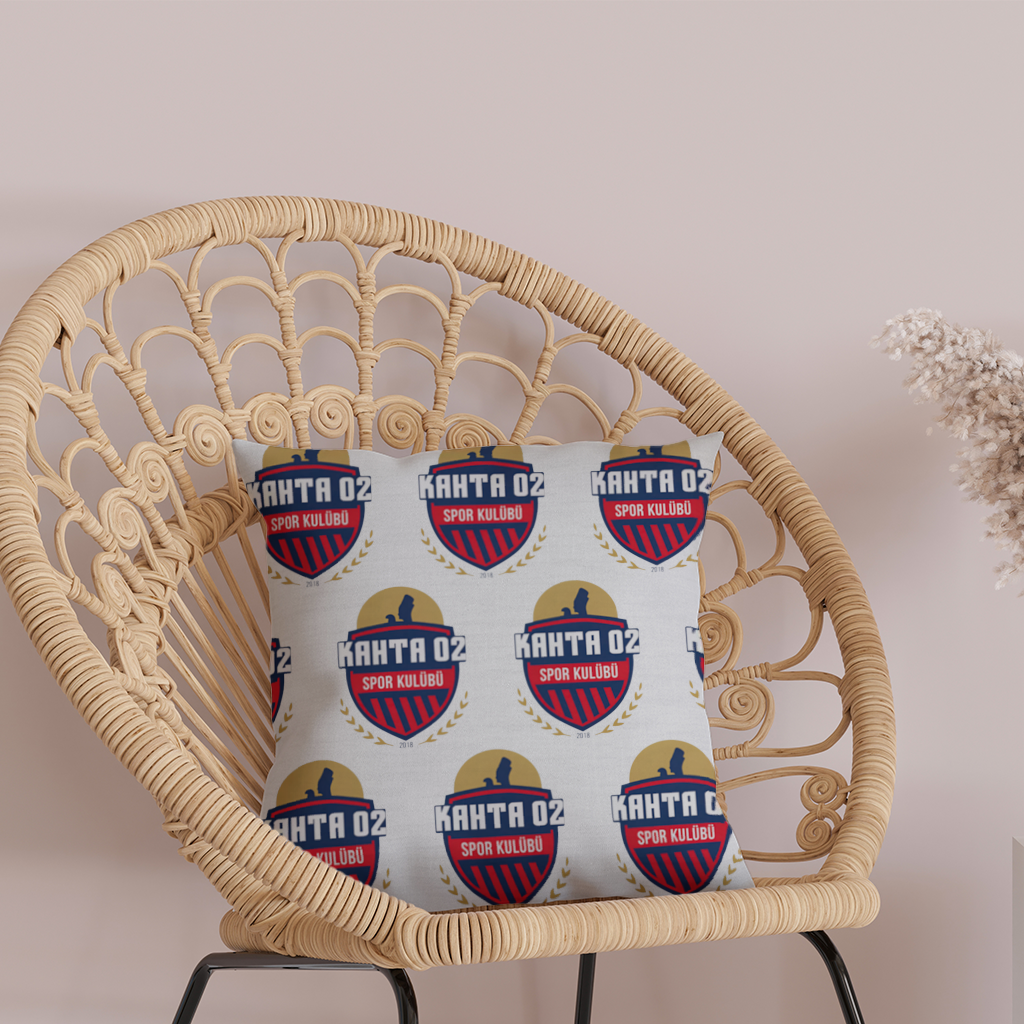 Kahta 02 Spor Kulübü Grid Decorative pillow cover
