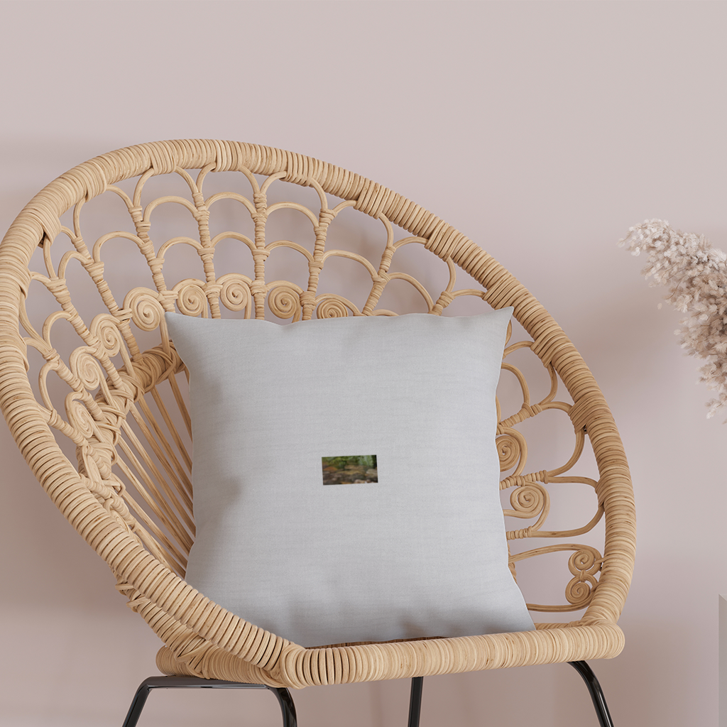 Title manzara Decorative pillow cover